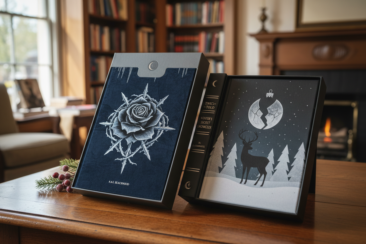 a 2 box set of books for someone who likes alternative christmas books