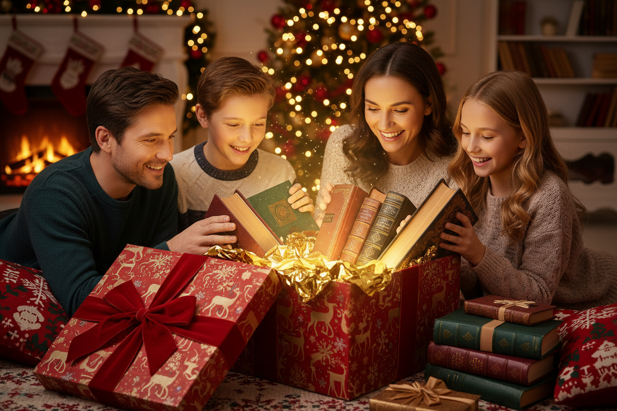 Christmas Book Boxes